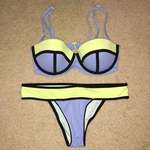 victoria‘s secret  colorblock bikini